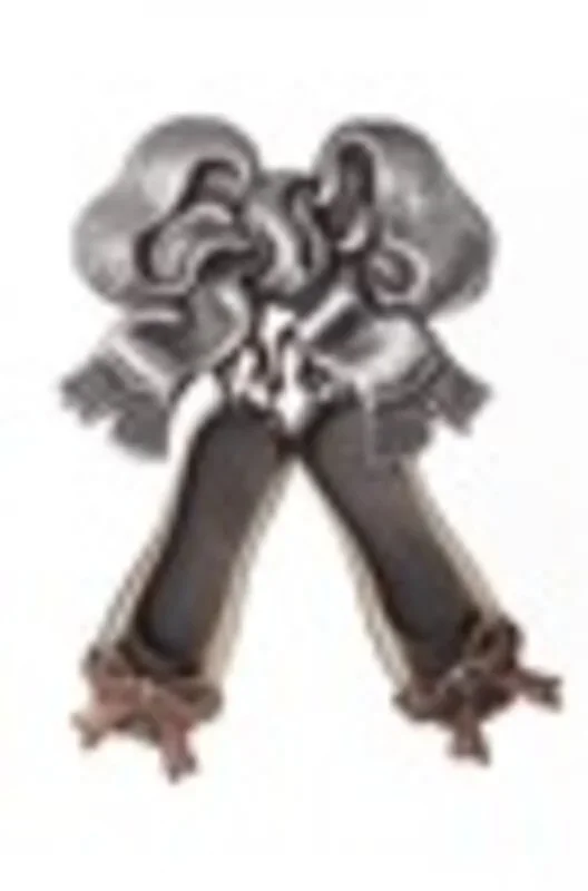 Tri Colour Music Pin Slippers
