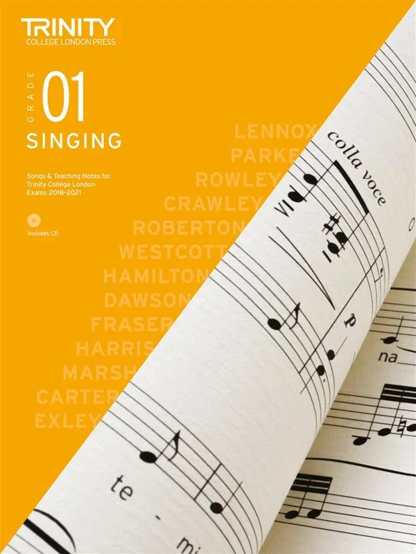 Trinity Singing 2018-21, Grade 1 Book/CD