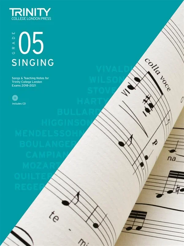 Trinity Singing 2018-21, Grade 5 Book/CD