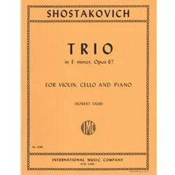 Trio in E minor, Op. 67 – Violin, Cello and Piano