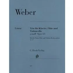 Trio in G minor, Op. 63 – Flute, Cello, and Piano