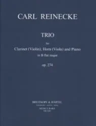 Trio, Op. 274 – Clarinet (or Violin), Horn (or Viola) and Piano