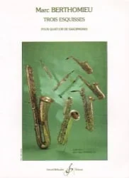 Trois Esquisses – Sax Quartet SATB