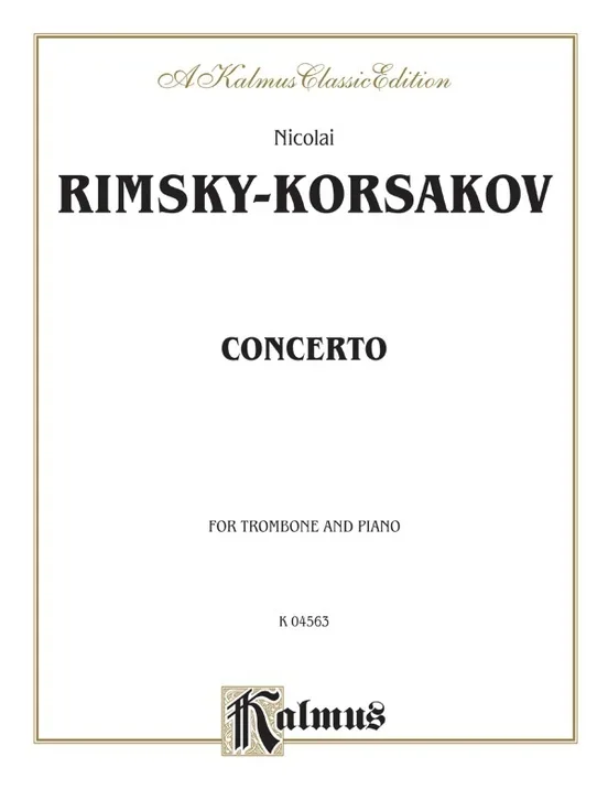 Trombone Concerto Trombone