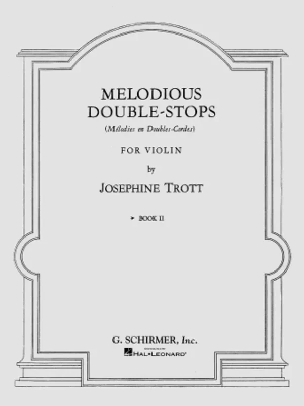 Trott – Melodious Double Stops Book 2 Violin (Softcover Book)