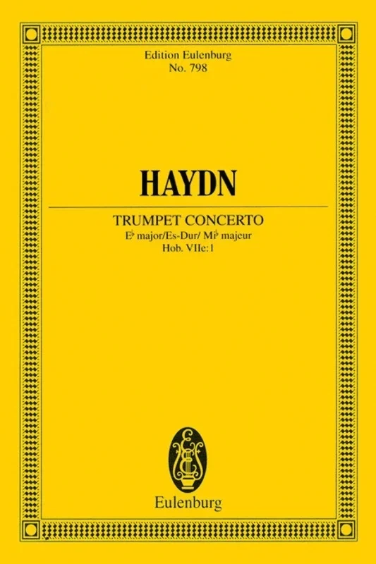 Trumpet Concerto E Flat Eul 798 Book