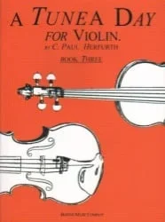 Tune a Day, Book 3 – Violin
