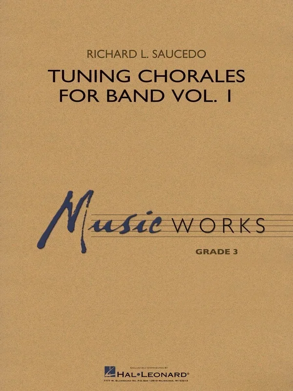 Tuning Chorales For Band Vol 1 Concert Band 3 Score/Parts