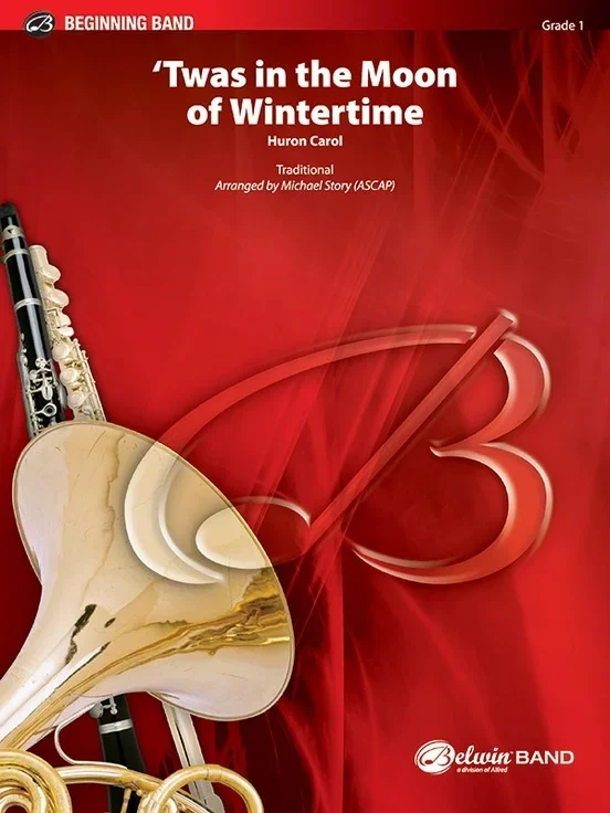 Twas In The Moon Of Wintertime Concert Band Gr 1