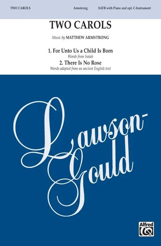 Two Carols SATB
