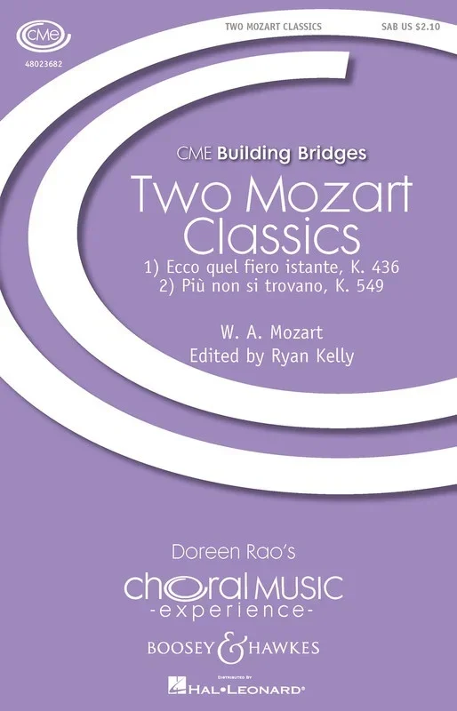 Two Mozart Classics SAB (Octavo)