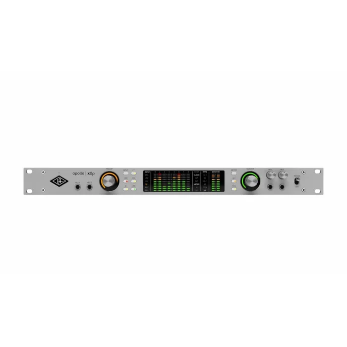 UA Apollo X8P Gen 2 Thunderbolt Audio Interface – 16 x 22 Rackmount with 8 Unison Mic Preamps & DSP Processing for Mac/Windows