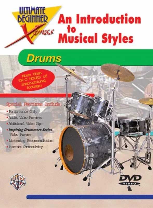 Ubxpress Drum Styles DVD Book
