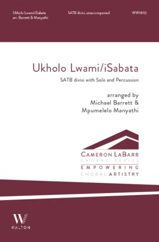 Ukholo Lwami/Isabata SATB Divisi A Cappella