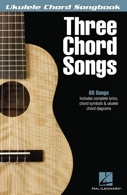 Ukulele Chord Songbook Three Chord Songs (Softcover Book)