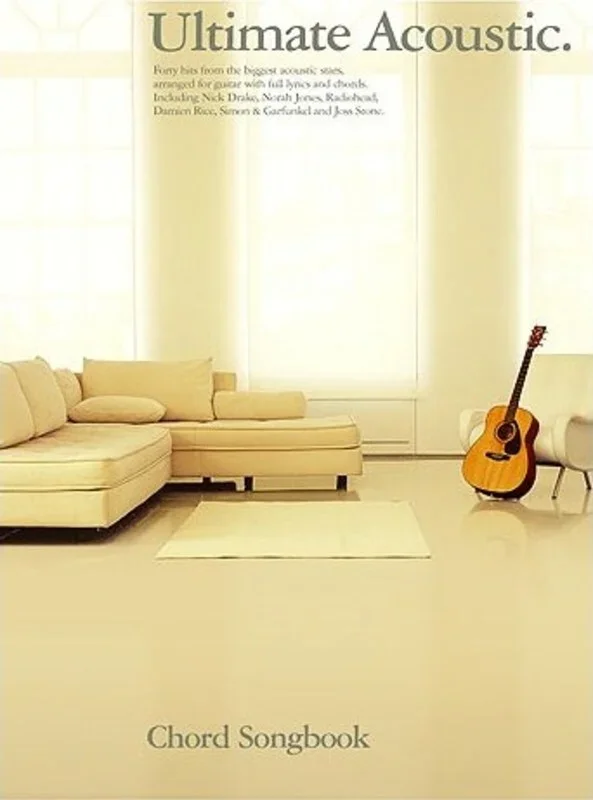 Ultimate Acoustic Chord Songbook (Softcover Book)