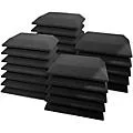 Ultimate Acoustics UA-WPB-12 Acoustic Foam Absorption Panels – 12″x12″x2″ Bevel 24-Pack Standard