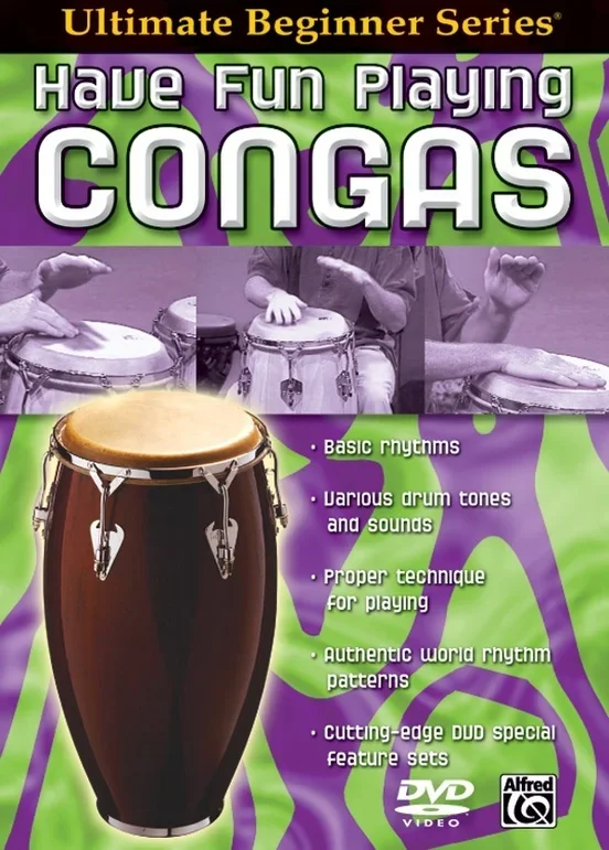 Ultimate Beginner Have Fun Playing Congas DVD