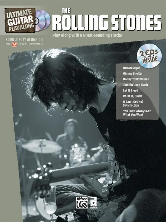 Ultimate Guitar Playalong Rolling Stones Book/CD
