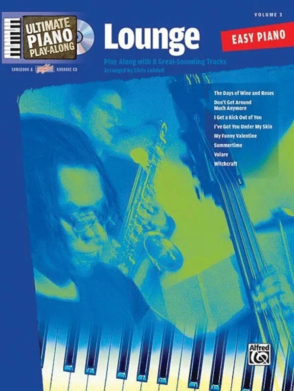 Ultimate Piano Play Along V3 Lounge Easy Piano (Softcover Book/CD)