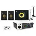 Universal Audio Volt 1 with KRK ROKIT G5 Studio Monitor Pair & S10 Subwoofer (Stands & Cables Included) ROKIT 5
