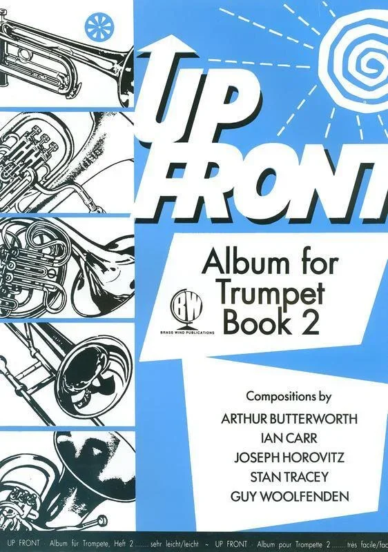 Up Front Album For Trumpet Book 2 (Softcover Book)
