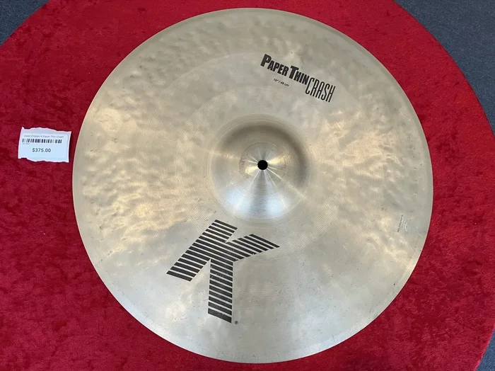 Used Zildjian K Paper Thin Crash 19″