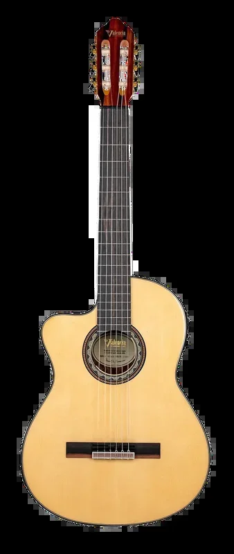 Valencia 560 Series Left Hand Classical Guitar VC564CEL with Pickup in Natural High Gloss