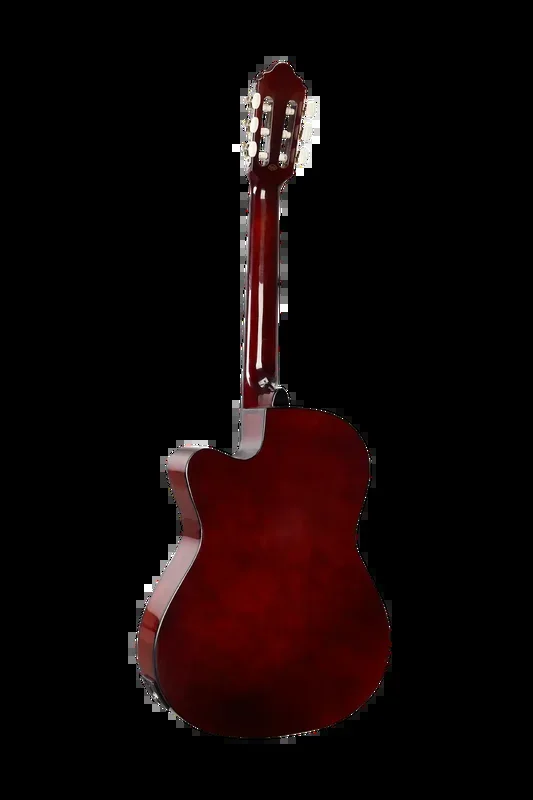 Valencia Hybrid Thin Body E/AC Guitar VC104HTCE