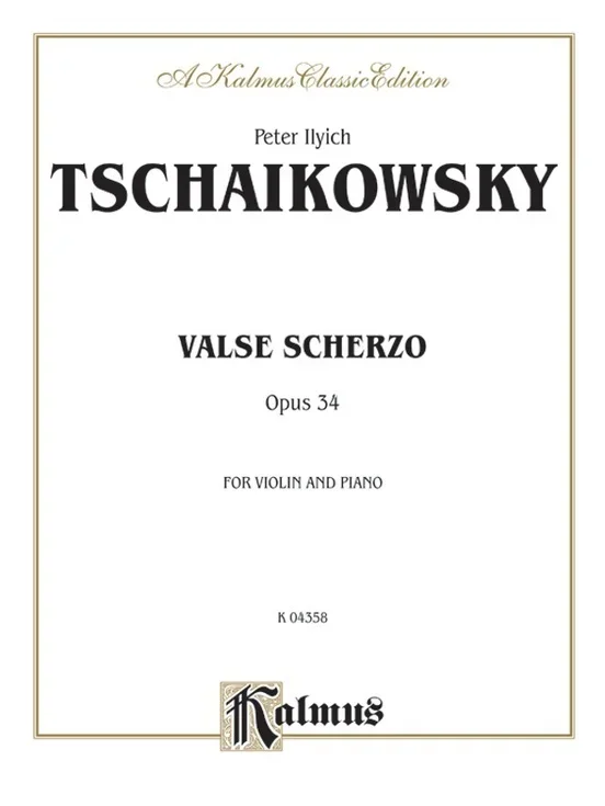 Valse Scherzo Violin