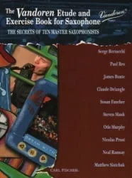 Vandoren Etude and Exercise Book – Saxophone