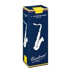 Vandoren Traditional Tenor Saxophone Reeds – Strength 3.5 Box of 5