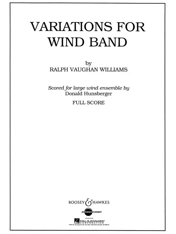 Variations Full Score