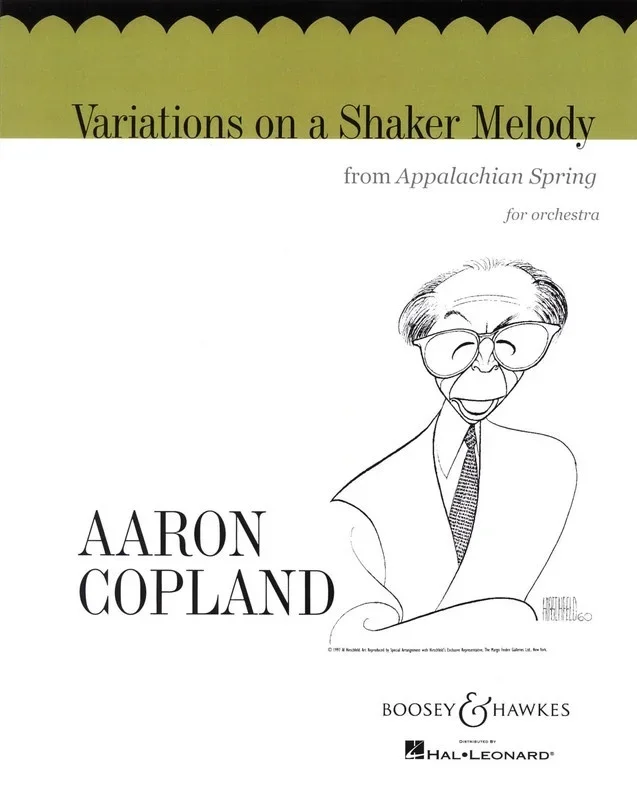 Variations On A Shaker Melody Full Score