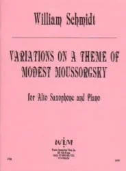 Variations on a Theme of Modest Mussorgsky – Alto Sax and Piano