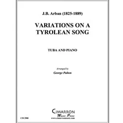Variations on a Tyrolean Song – Tuba and Piano