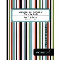 Variations on Themes of Black Sabbath – Bass Clarinet Unaccompanied