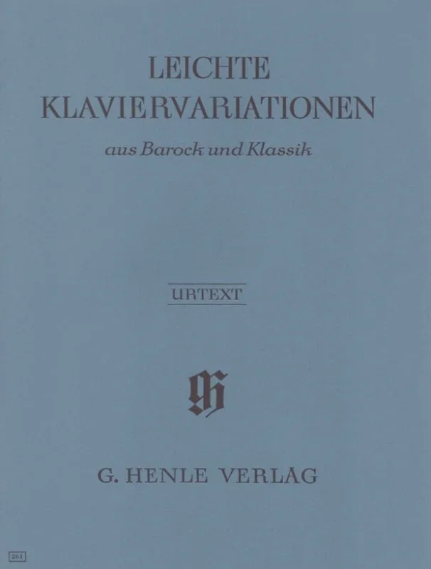 Various: Easy Piano Variations from Baroque & Classical
