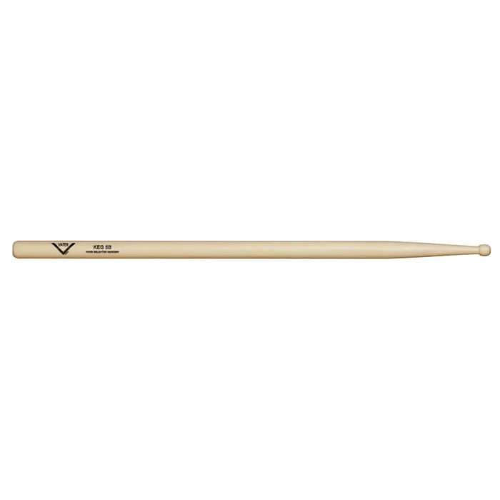 Vater Keg 5B Drumsticks with Barrel Shaped Tip for Defined Cymbal Articulation