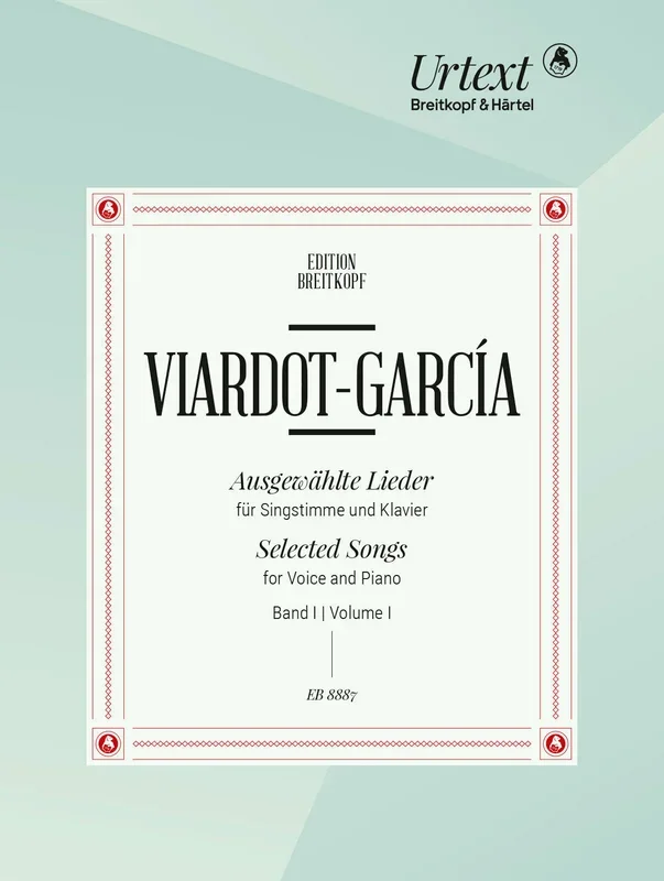 Viardot-García: Selected Songs – Volume 1