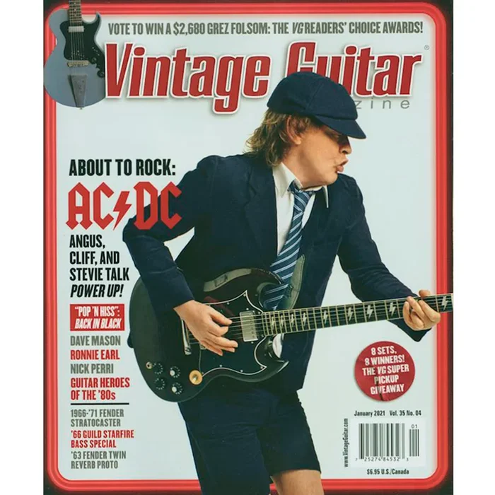 Vintage Guitar Magazine – January 2021