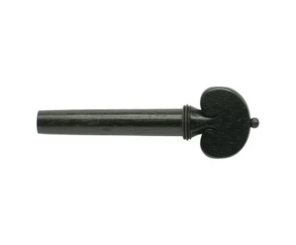 Violin Peg-Ebony Heart Shape Black Pin