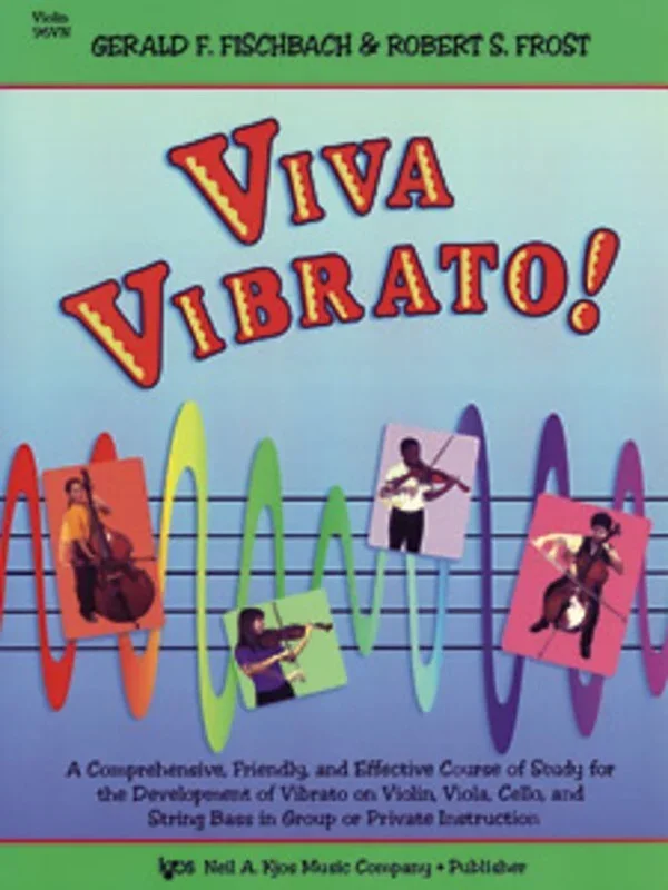 Viva Vibrato Violin (Softcover Book)