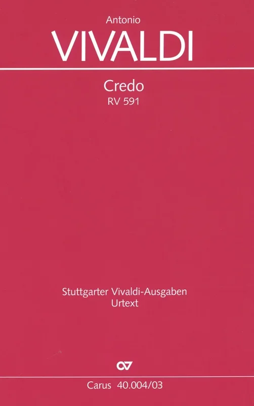 Vivaldi: Credo, RV 591