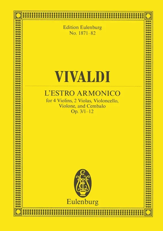 Vivaldi: L’Estro Armonico, Op. 3