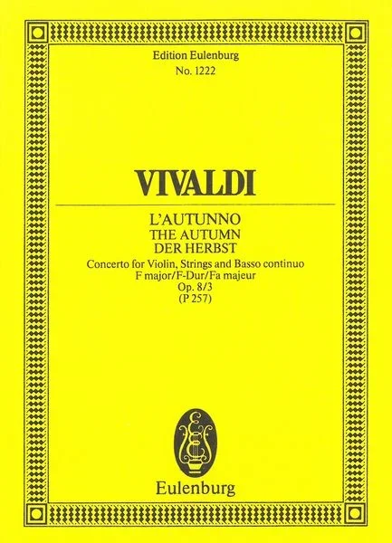 Vivaldi: Violin Concerto in F Major, Op. 8, No. 3