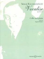 Vocalise, Op. 34 No. 14 – Cello and Piano