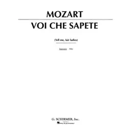 Voi Che Sapete – Soprano and Piano