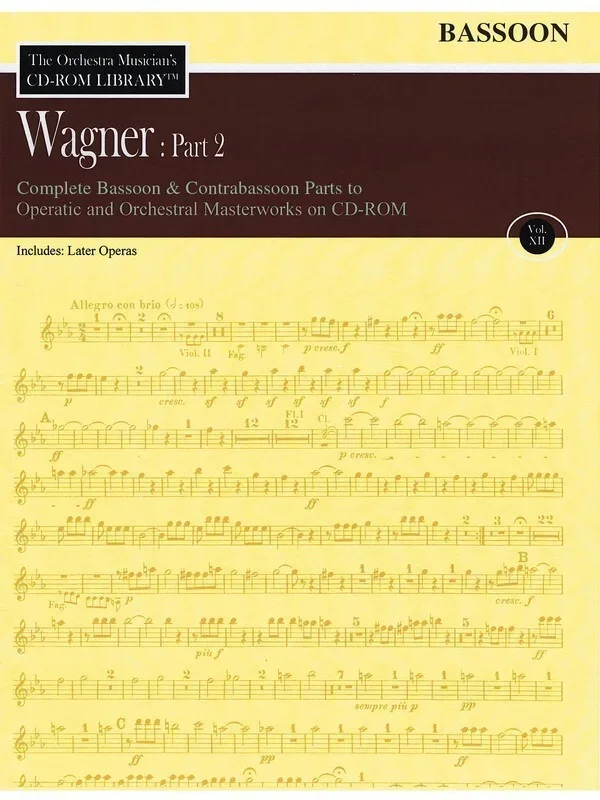 Wagner Part 2 Bassoon CD Rom Lib V12 (CD-Rom Only)