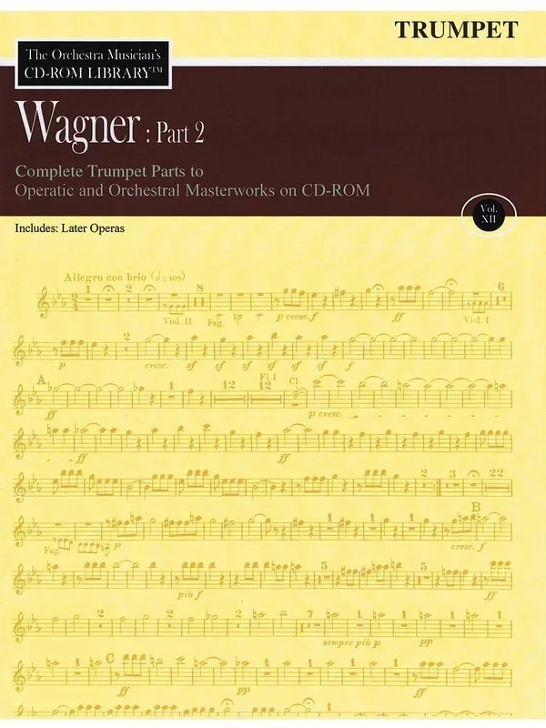 Wagner Part 2 Trumpet CD Rom Lib V12 (CD-Rom Only)